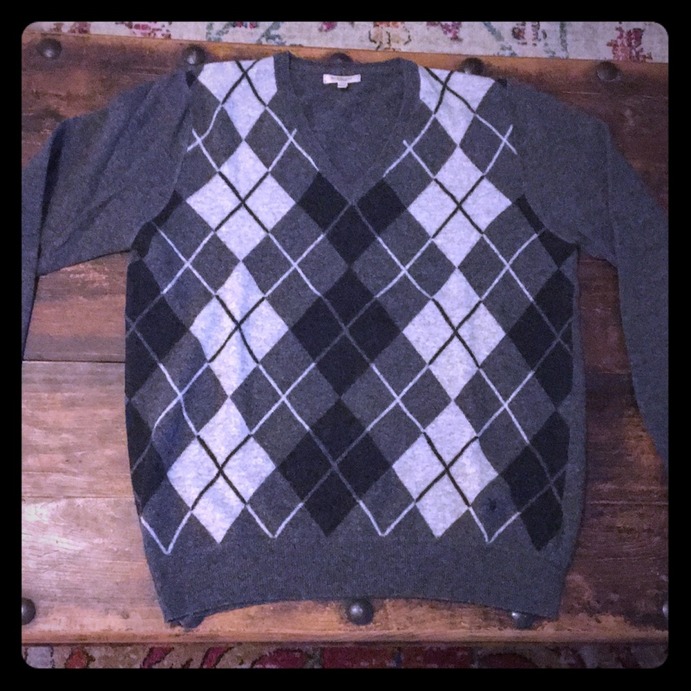 Burberry Wool V-Neck Sweater